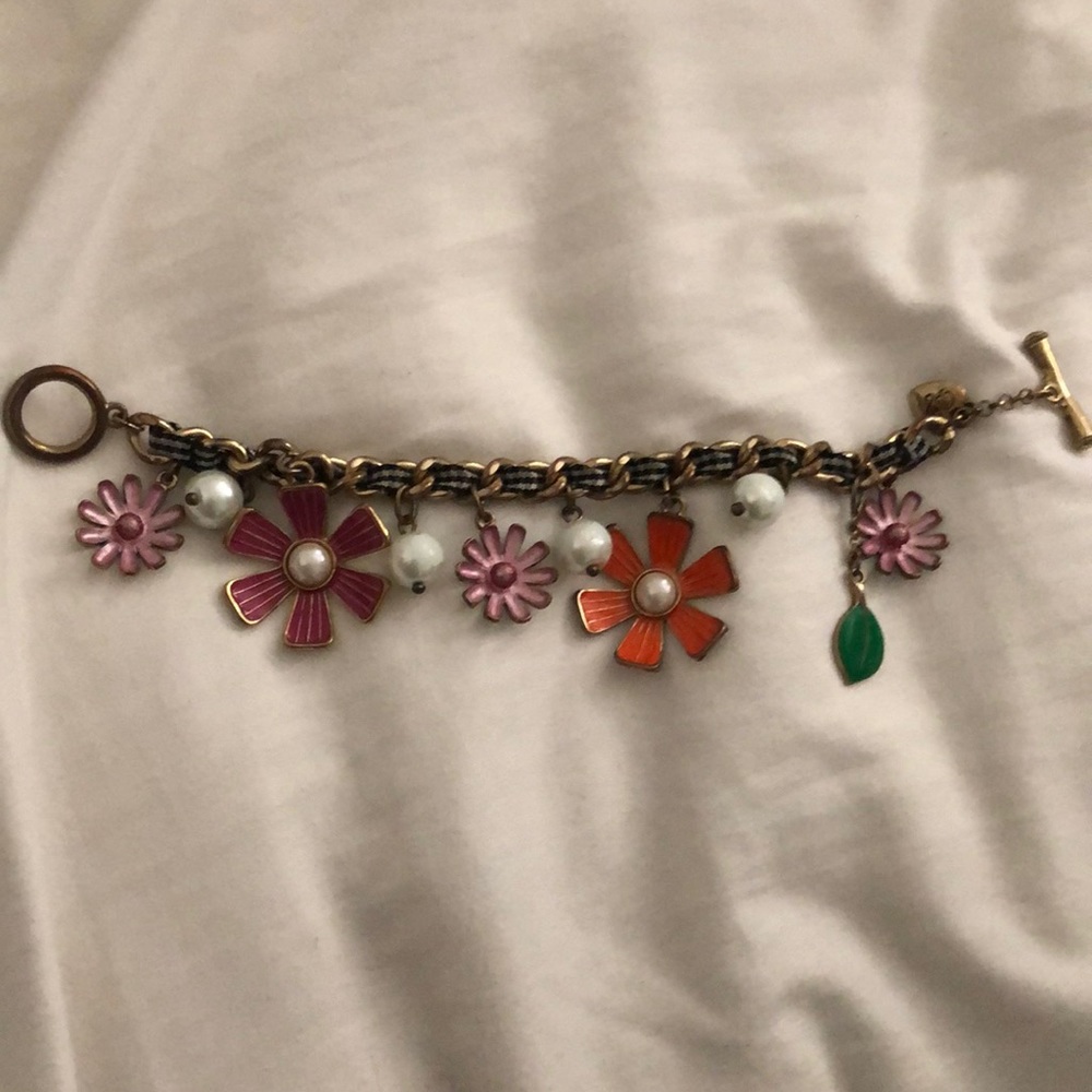 Betsey Johnson charm bracelet